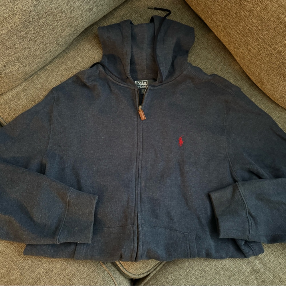 Polo Ralph Lauren Navy Blue Hoodie Sweater